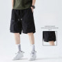 men's casual and cargo shorts for man clothing running mens summer work shorts multi-pocket loose outdoor sports short pants h98