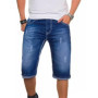 2026 New Blue Summer Shorts Jeans Men Denim Pants Stretch Black Fashion Design Men's Jeans Slim Straight Male Short Jeans