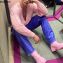 Sexy Deep V-Neck Pink Sweaters Men Fashion Loose Buttoned Long Sleeve Knit Cardigan 2026 Spring Trendy Streetwear Men's Knitwear