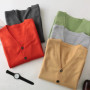 Loose Men's Knitted Wool V-Neck Cardigan Autumn Winter Base Layer Shirt Open Front Sweater Casual Style Large Size Knitwear