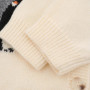 Cartoon Penguin Printed Full Cardigan Sweater with Buttons Casual V Neck Knit Cardigans Oversized Fashion Knitwears Y2k 2025