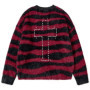 Cross Graphic Y2K Sweaters Men Streetwear Harajuku Hip Hop Oversized Sweaters Knit Jumper Casual Loose Sweaters Knitwear