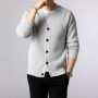 2025 New Fashion Brand Sweater Men Cardigan Thick Slim Fit Jumpers Knitwear Warm Winter Korean Style Casual Clothing Male