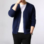 2025 New Fashion Brand Sweater Men Cardigan Thick Slim Fit Jumpers Knitwear Warm Winter Korean Style Casual Clothing Male