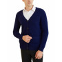 Men's Cardigan Knit Sweater 100 Merino Wool Knit Sweater Fall Winter Warm Long Sleeve Cardigan Male Tops Korean Luxury Clothing