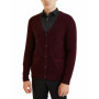 Men's Cardigan Knit Sweater 100 Merino Wool Knit Sweater Fall Winter Warm Long Sleeve Cardigan Male Tops Korean Luxury Clothing