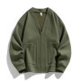New in Big Size Men's Cardigan Jacket Oversize Loose Sweater Coat Male Zip-up Korean Style Spring Green 6XL 8xl Large Plus