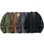 New in Big Size Men's Cardigan Jacket Oversize Loose Sweater Coat Male Zip-up Korean Style Spring Green 6XL 8xl Large Plus