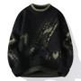 Autumn Winter Fashion Knit Sweater Men Patchwork Hole Casual Pullovers O-Neck Youthful Vitality Knitted Pullover Sweaters Men