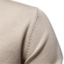 AIOPESON Mens V-neck Solid Cotton Pullover Sweaters Long Sleeve Casual Social Knitted Sweaters for Men
