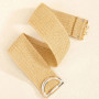 Fashion Elasticidad Belt Ladies Stretch Lady's Wide Waist Seal Coat Dress Decoration PP Grass Belt Corset Belts for Women Luxury