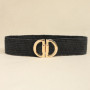 Fashion Elasticidad Belt Ladies Stretch Lady's Wide Waist Seal Coat Dress Decoration PP Grass Belt Corset Belts for Women Luxury