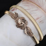 Fashion Elastic Waist Chain Belt Female Waist Leaf Silver metal Belts For Women High Quality Luxury Thin Stretch Riem Lenth 60cm