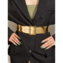 2026 High Quality Ladies Fashion Gold Belt Dress Shirt Suit Decorative Pin Buckle Belts for Women Luxury Designer Waist Belt