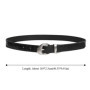 Ins Style Crocodile Pattern Women's Belt PU Leather Korean Thin Waist Belt Niche Black Red Dress Jeans Belt For Girls