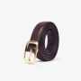 BEAUTODAY Casual Brand Belt Women Genuine Leather Solid Designer Square Buckle Jeans Ladies Cowhide Waist Accessories 91106