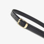 BEAUTODAY Casual Brand Belt Women Genuine Leather Solid Designer Square Buckle Jeans Ladies Cowhide Waist Accessories 91106