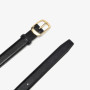 BEAUTODAY Casual Brand Belt Women Genuine Leather Solid Designer Square Buckle Jeans Ladies Cowhide Waist Accessories 91106