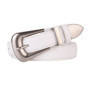 Genuine Leather Belt for Women Burgundy Leather With Gold Metal Buckle Luxury Casual Fashion Belts for Jeans Dresses