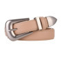 Genuine Leather Belt for Women Burgundy Leather With Gold Metal Buckle Luxury Casual Fashion Belts for Jeans Dresses