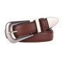 Genuine Leather Belt for Women Burgundy Leather With Gold Metal Buckle Luxury Casual Fashion Belts for Jeans Dresses