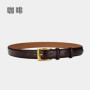New Women Belt Genuine Leather Luxury Designer Adjustable Belt Buckle Fashion Fine Jeans Dress Waistband Girl High Quality Belts