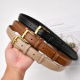 New Women Belt Genuine Leather Luxury Designer Adjustable Belt Buckle Fashion Fine Jeans Dress Waistband Girl High Quality Belts