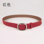 Brand Frosted Suede Leather Luxury Genuine Leather Women's Belt Cowhide Retro Matching Jeans High-end Feeling Belt