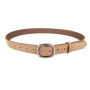 Brand Frosted Suede Leather Luxury Genuine Leather Women's Belt Cowhide Retro Matching Jeans High-end Feeling Belt