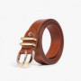BEAUTODAY Retro Belt Women Cow Leather Horseshoe Buckle Ladies Cowhide Waistband Fashion Ladies Accessory Handmade A91005