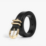 BEAUTODAY Retro Belt Women Cow Leather Horseshoe Buckle Ladies Cowhide Waistband Fashion Ladies Accessory Handmade A91005