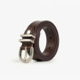 BEAUTODAY Retro Belt Women Cow Leather Horseshoe Buckle Ladies Cowhide Waistband Fashion Ladies Accessory Handmade A91005