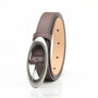 Vintage Women Fashion PU Leather Waist Belt Vintage Y2K Gothic Buckle Metal Strap Jeans Trouser Dress Waistband Fashion AB006