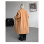 Autumn Winter Men Woolen Jackets Boutique High-end Overcoat Trench Men X-long Thick Coat Over The Knee Trench Coat Plus Size 8XL