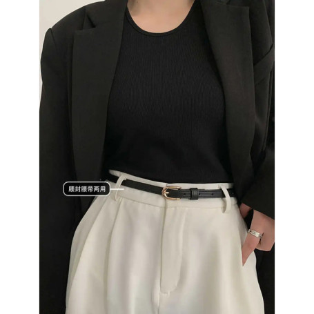 1pcs Belt Women's 2024 New Model Luxurious Decorative Dress with Suit Jacket Fashionable Wide Waist Belt Black Suitable for Dail
