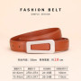 Luxury Belt Versatile Genuine Leather Women's Belt Premium Business Fashion Simple Suit Jeans Match
