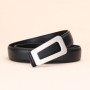 Luxury Belt Versatile Genuine Leather Women's Belt Premium Business Fashion Simple Suit Jeans Match