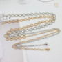 Fashion Metal Women skirt Belt Hip High Waist Gold Silver Narrow Chain Chunky Fringes Crystal Waist Chain Party