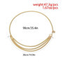 2023 New Antique Jewelry Ethnic Style Body Chain Body Accessory Retro Metal Chain Belt Adjustable Gold Waist Belt Women