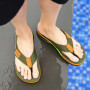 High Quality Green Men Summer Flip-Flop Non-slip Beach Slippers for Men Outdoor Flip Flops Man Fashion Slides chinelo masculino