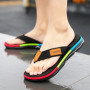 High Quality Green Men Summer Flip-Flop Non-slip Beach Slippers for Men Outdoor Flip Flops Man Fashion Slides chinelo masculino