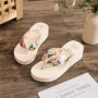 2026 Fashion Women Flip Flops Summer Beach Platform Slippers Casual Outside Wedges Sandals Summer Women Shoes