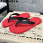 ABENGYA 2025 Summer New Hot Sale Flip Flops Flat Slippers Women 35-45 Plus Size Casual Beach Shoes Men Fashion Mules Slippers