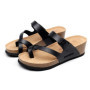 8 Style New Women's Slippers High Quality Summer Women Beach Cork Wedge Slippers Sandals 35-42