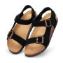Asgard Suede Clogs New Cork Sole Slipper For Women Outdoor Non-slip Flat Mules Potato Shoes Summer Lady Leisure Beach Sandals