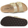 Crestar Women's Cork Footbed Sandals With Arch Support Summer Cozy Non-slip Adjustable Buckle Sandals Lady Casual Beach Slippers