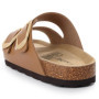 Crestar Women's Cork Footbed Sandals With Arch Support Summer Cozy Non-slip Adjustable Buckle Sandals Lady Casual Beach Slippers