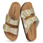 Evshine Women's Cork Sandals Comfort Arch Support Clogs Slides Outdoor Beach Shoes Summer Lady Clogs Slippers Adjustable Buckle