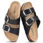 Evshine Women's Cork Sandals Comfort Arch Support Clogs Slides Outdoor Beach Shoes Summer Lady Clogs Slippers Adjustable Buckle