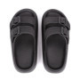 Asgard Summer Platform Sandals For Women Fashion Soft Cloud Beach Slippers With Double Buckle 2025 New Comfort EVA Flat Slides